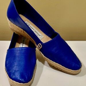 Andre Assous Vibrant Blue Espadrilles